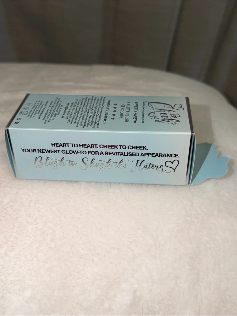 P. Louise X Mikayla The Cheek Of It Liquid Blush in Pretty Pansy (Pink) BNIB